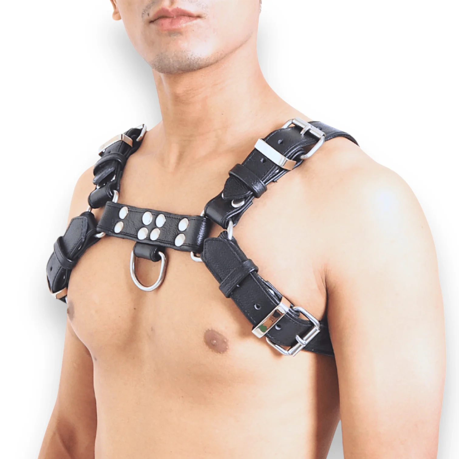 Classic Chest Harness (soft leather) - Image 2