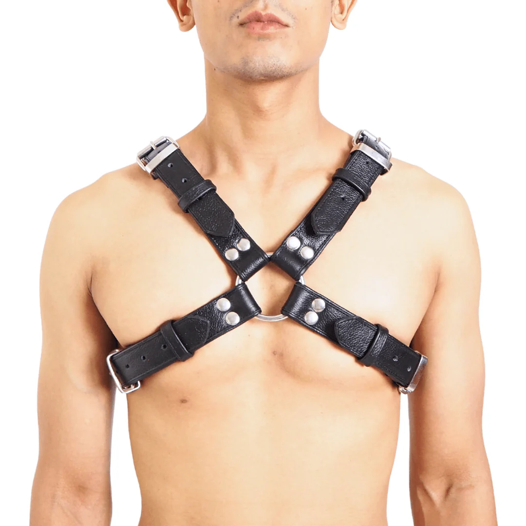 Classic Men's X Harness (soft leather)