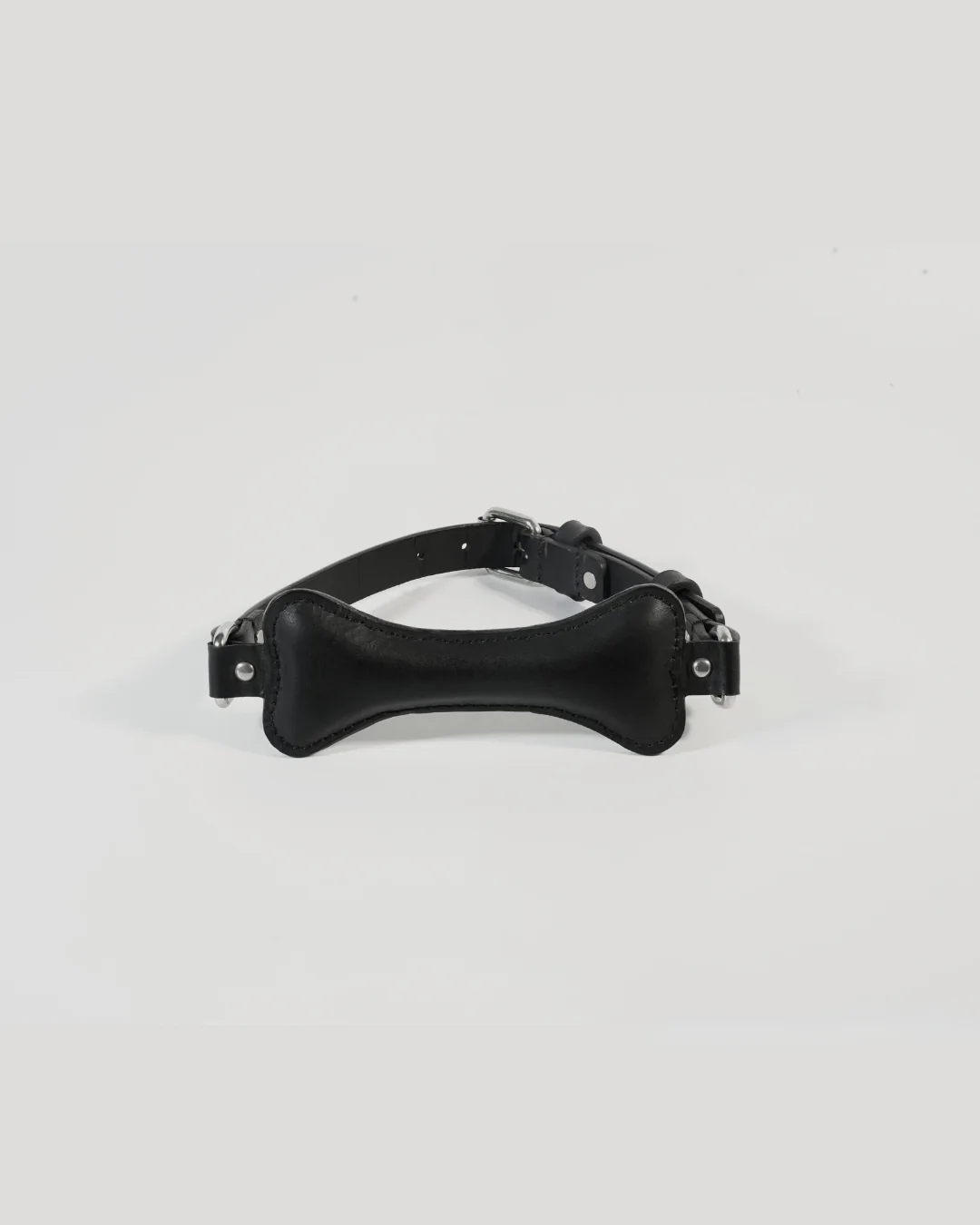 Fetch Leather Bone Gag