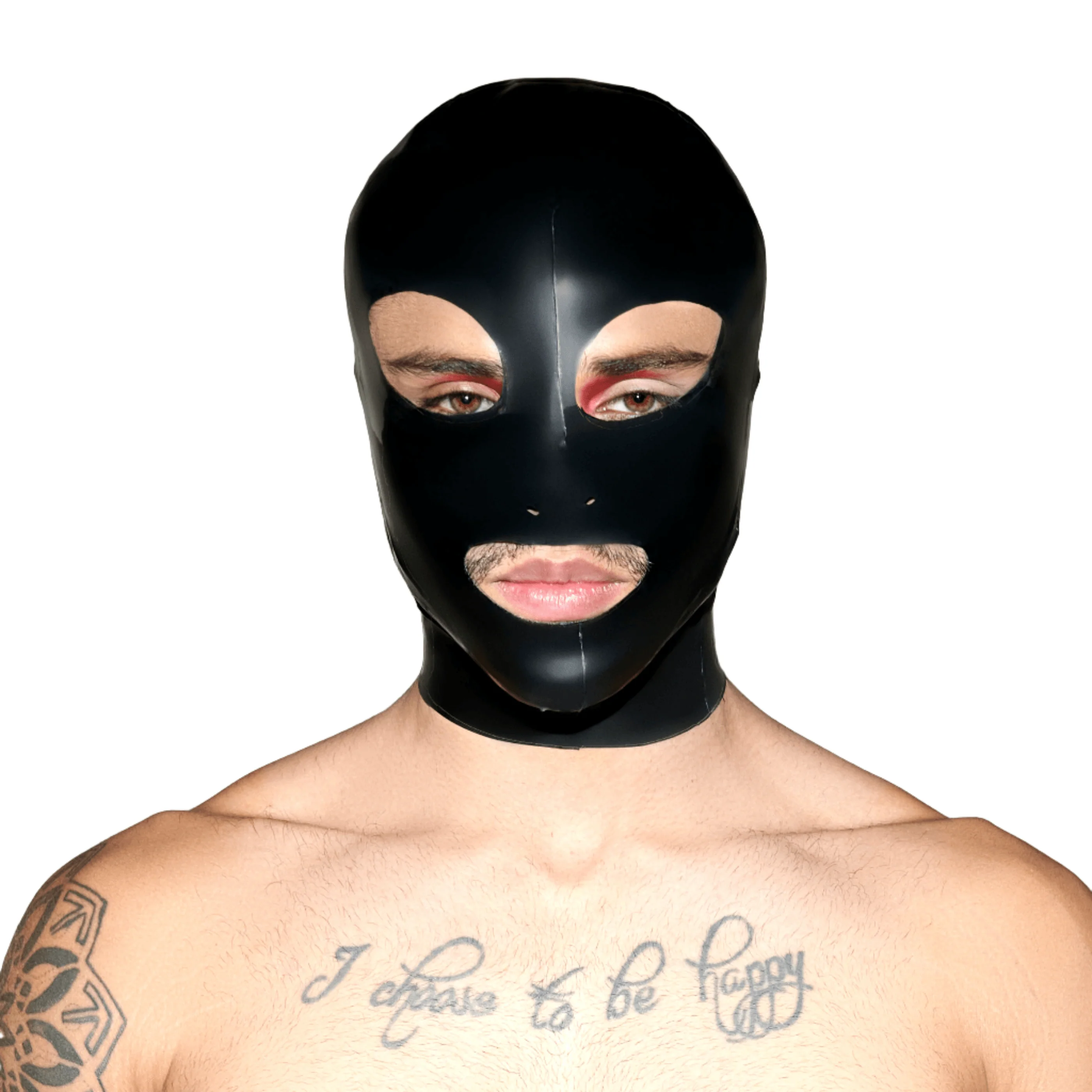 Latex Hood Mask
