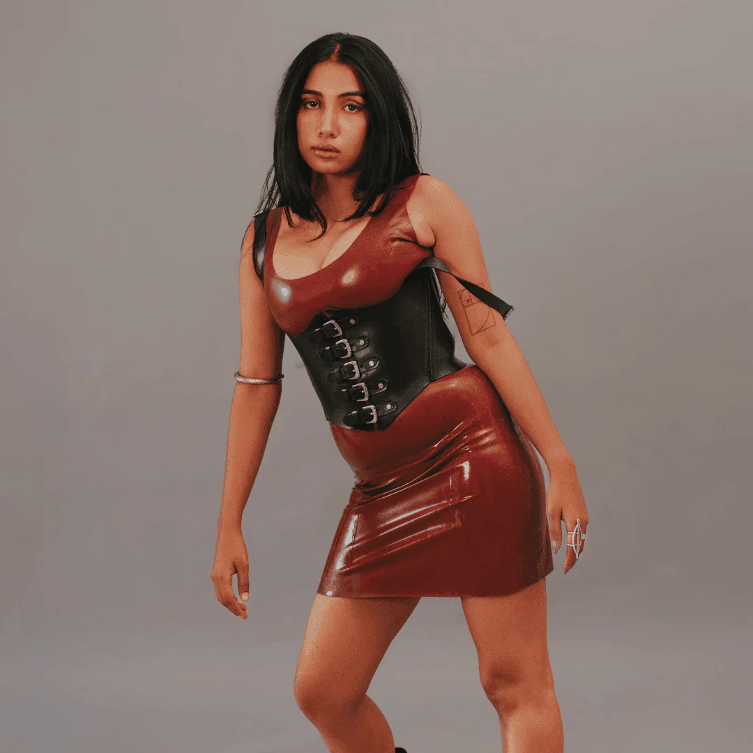 Alice Leather Corset - Image 3