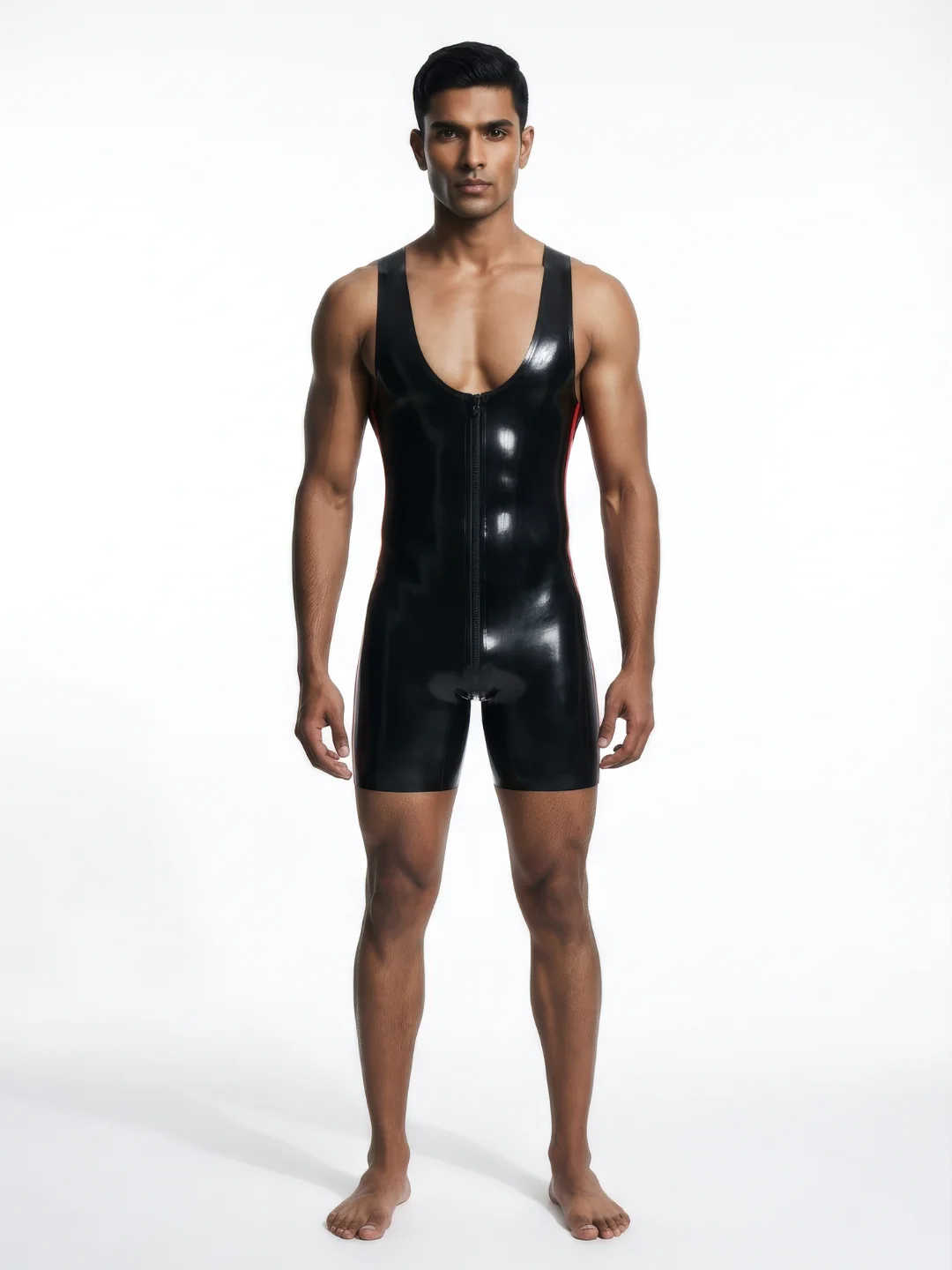 Men's Latex Wrestling Singlet
