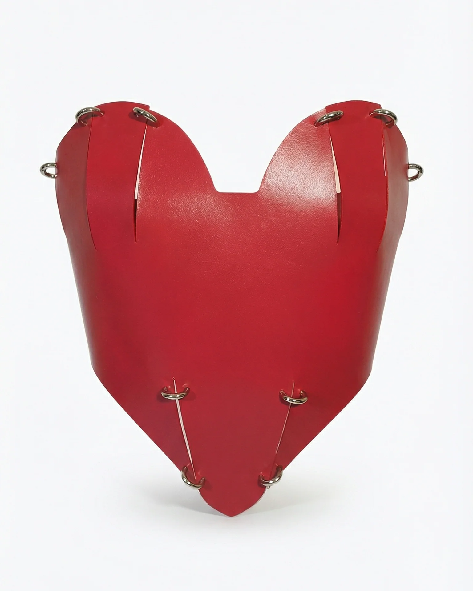 Premium Leather Love Corset - Handcrafted Body Harness - Image 3