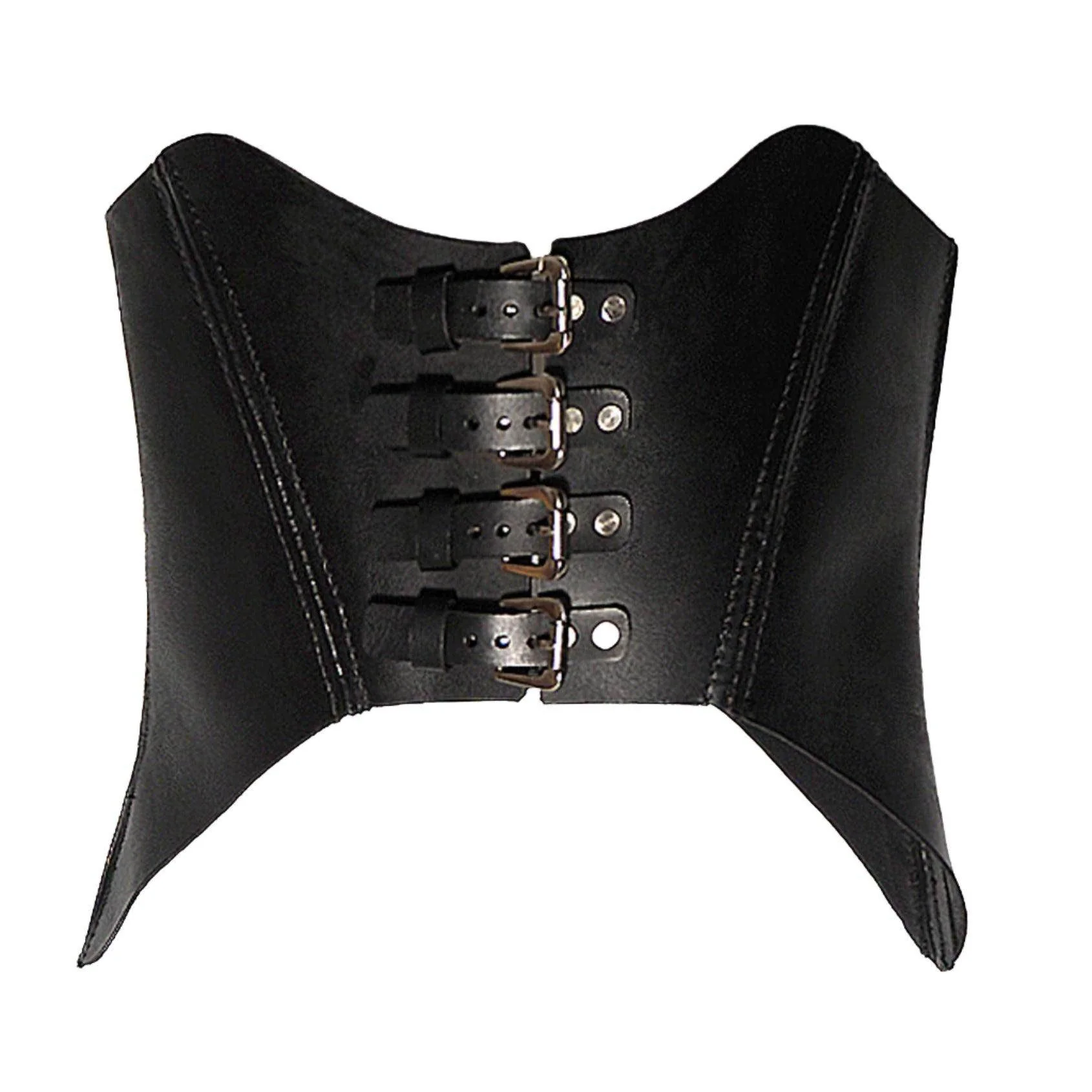 Rhiamon Unisex Leather Corset - Image 4