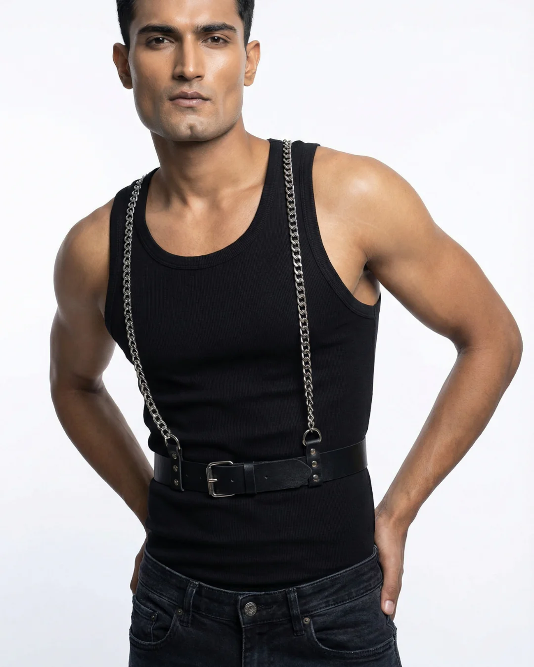 Shoulder Chain Suspender Harness - Image 3