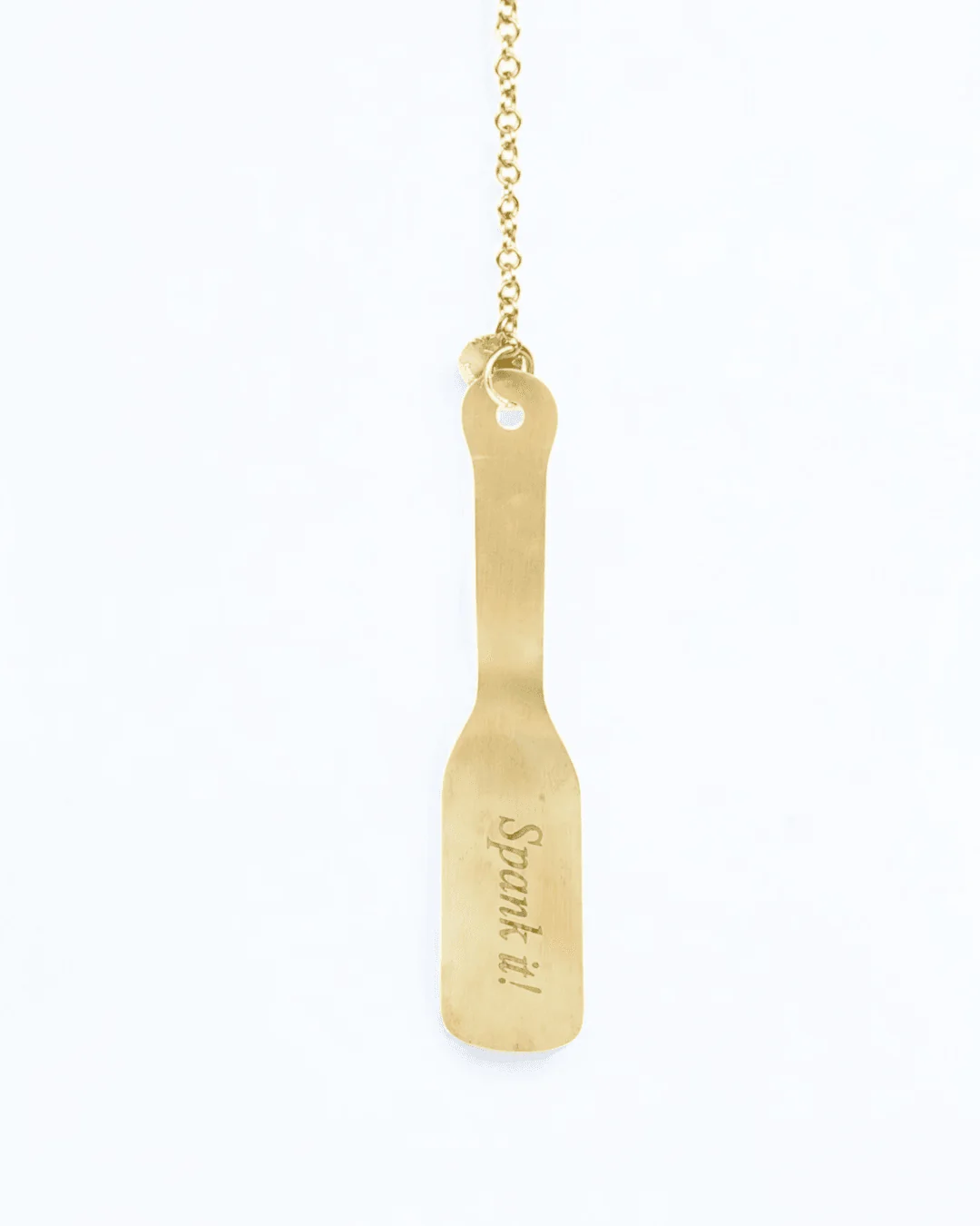 Spank it Metal Paddle Charm - Image 4
